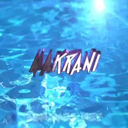 makrani in Water 2015 style - 3D name wallpaper