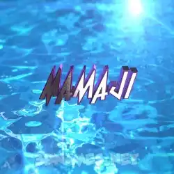 mamaji in Water 2015 style - 3D name wallpaper