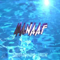 manaaf in Water 2015 style - 3D name wallpaper