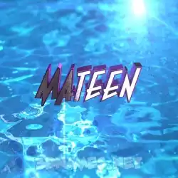 mateen in Water 2015 style - 3D name wallpaper