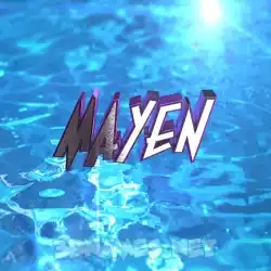 mayen in Water 2015 style - 3D name wallpaper