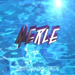 merle in Water 2015 style - 3D name wallpaper