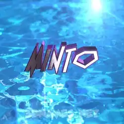 minto in Water 2015 style - 3D name wallpaper