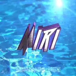 miri in Water 2015 style - 3D name wallpaper