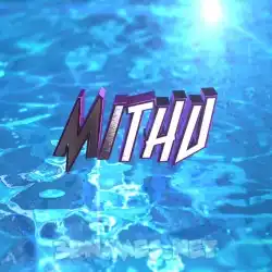 mithu in Water 2015 style - 3D name wallpaper