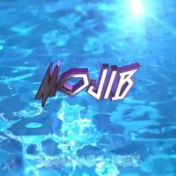 mojib in Water 2015 style - 3D name wallpaper