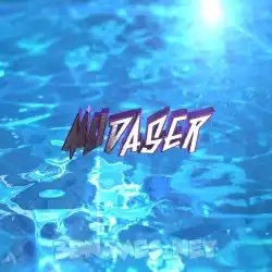 mudaser in Water 2015 style - 3D name wallpaper