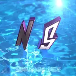 n s in Water 2015 style - 3D name wallpaper