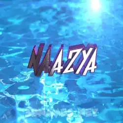 naazya in Water 2015 style - 3D name wallpaper