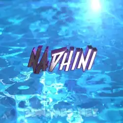nadhini in Water 2015 style - 3D name wallpaper