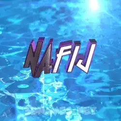 nafij in Water 2015 style - 3D name wallpaper