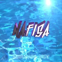 nafisa in Water 2015 style - 3D name wallpaper