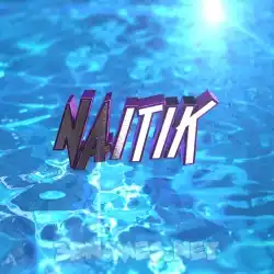 naitik in Water 2015 style - 3D name wallpaper