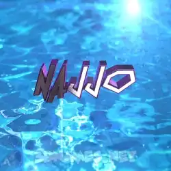 najjo in Water 2015 style - 3D name wallpaper