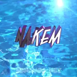 nakem in Water 2015 style - 3D name wallpaper