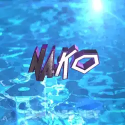 nako in Water 2015 style - 3D name wallpaper