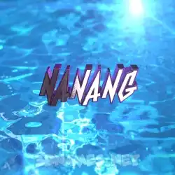 nanang in Water 2015 style - 3D name wallpaper