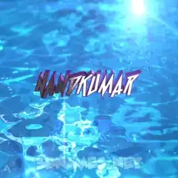 nandkumar in Water 2015 style - 3D name wallpaper