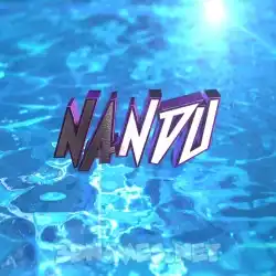 nandu in Water 2015 style - 3D name wallpaper