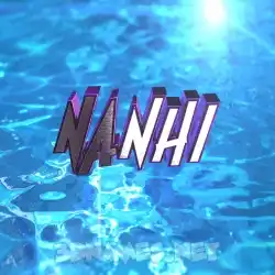 nanhi in Water 2015 style - 3D name wallpaper