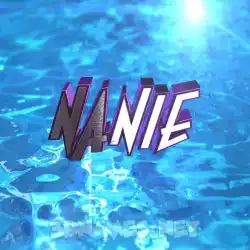 nanie in Water 2015 style - 3D name wallpaper