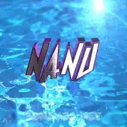 nanu in Water 2015 style - 3D name wallpaper