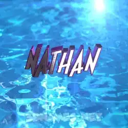 nathan in Water 2015 style - 3D name wallpaper