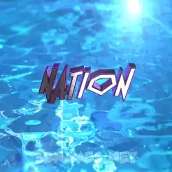 nation in Water 2015 style - 3D name wallpaper