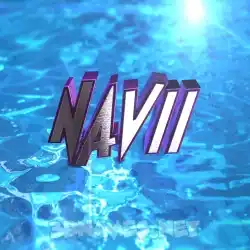 navii in Water 2015 style - 3D name wallpaper