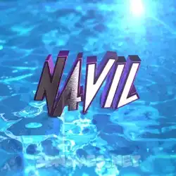 navil in Water 2015 style - 3D name wallpaper