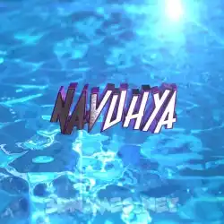 navuhya in Water 2015 style - 3D name wallpaper
