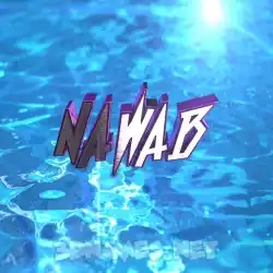 nawab in Water 2015 style - 3D name wallpaper