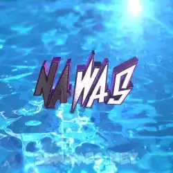 nawas in Water 2015 style - 3D name wallpaper