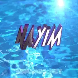 nayim in Water 2015 style - 3D name wallpaper