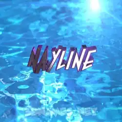 nayline in Water 2015 style - 3D name wallpaper