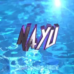 nayu in Water 2015 style - 3D name wallpaper