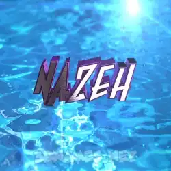nazeh in Water 2015 style - 3D name wallpaper