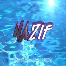 nazif in Water 2015 style - 3D name wallpaper