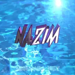 nazim in Water 2015 style - 3D name wallpaper