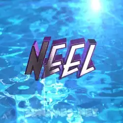 neel in Water 2015 style - 3D name wallpaper