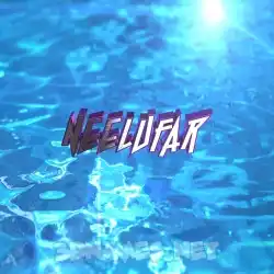 neelufar in Water 2015 style - 3D name wallpaper
