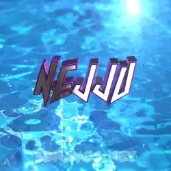 nejju in Water 2015 style - 3D name wallpaper