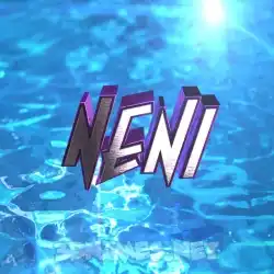 neni in Water 2015 style - 3D name wallpaper