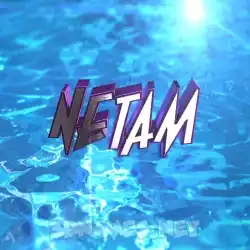 netam in Water 2015 style - 3D name wallpaper