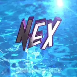 nex in Water 2015 style - 3D name wallpaper