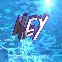ney in Water 2015 style - 3D name wallpaper