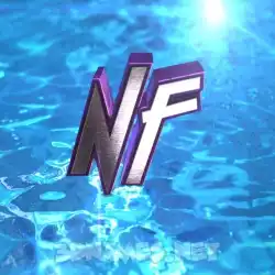 nf in Water 2015 style - 3D name wallpaper