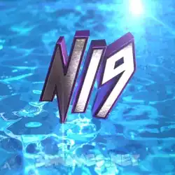 ni9 in Water 2015 style - 3D name wallpaper