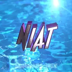 niat in Water 2015 style - 3D name wallpaper