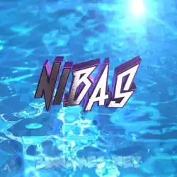 nibas in Water 2015 style - 3D name wallpaper